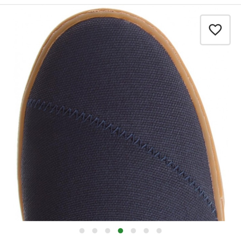 TOMS Ankle Boots Paxton Water Resistant Slip Ons Quilted Navy blue Sneakers - Picture 5 of 10